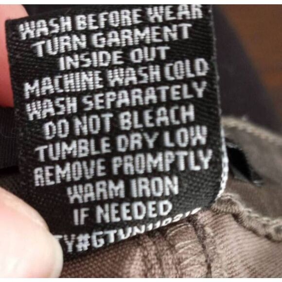 D.JEANS GREEN CAMO JEANS SZ.12 EUC. - Picture 7 of 7